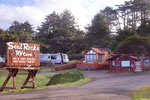 Entrance to Seal Rocks RV Cove